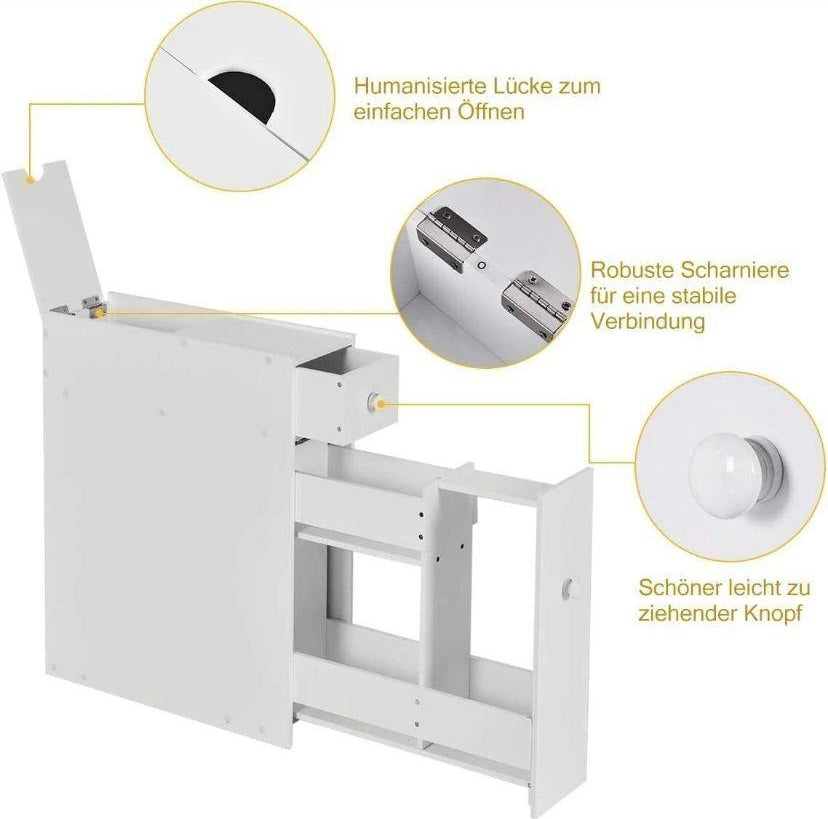 Nischenregal Bad 16cm Badschrank