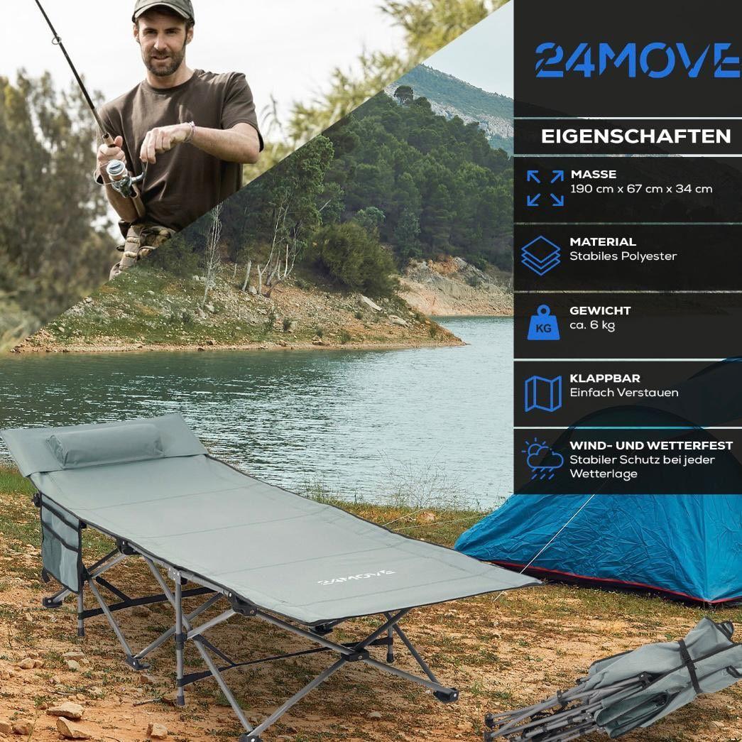 Faltbares Feldbett ideal für Camping und Gäste