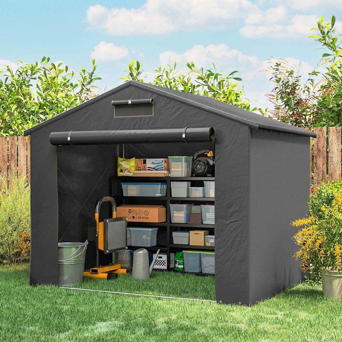 Zeltgarage Gerätezelt Gartenzelt 2,5x1,8m