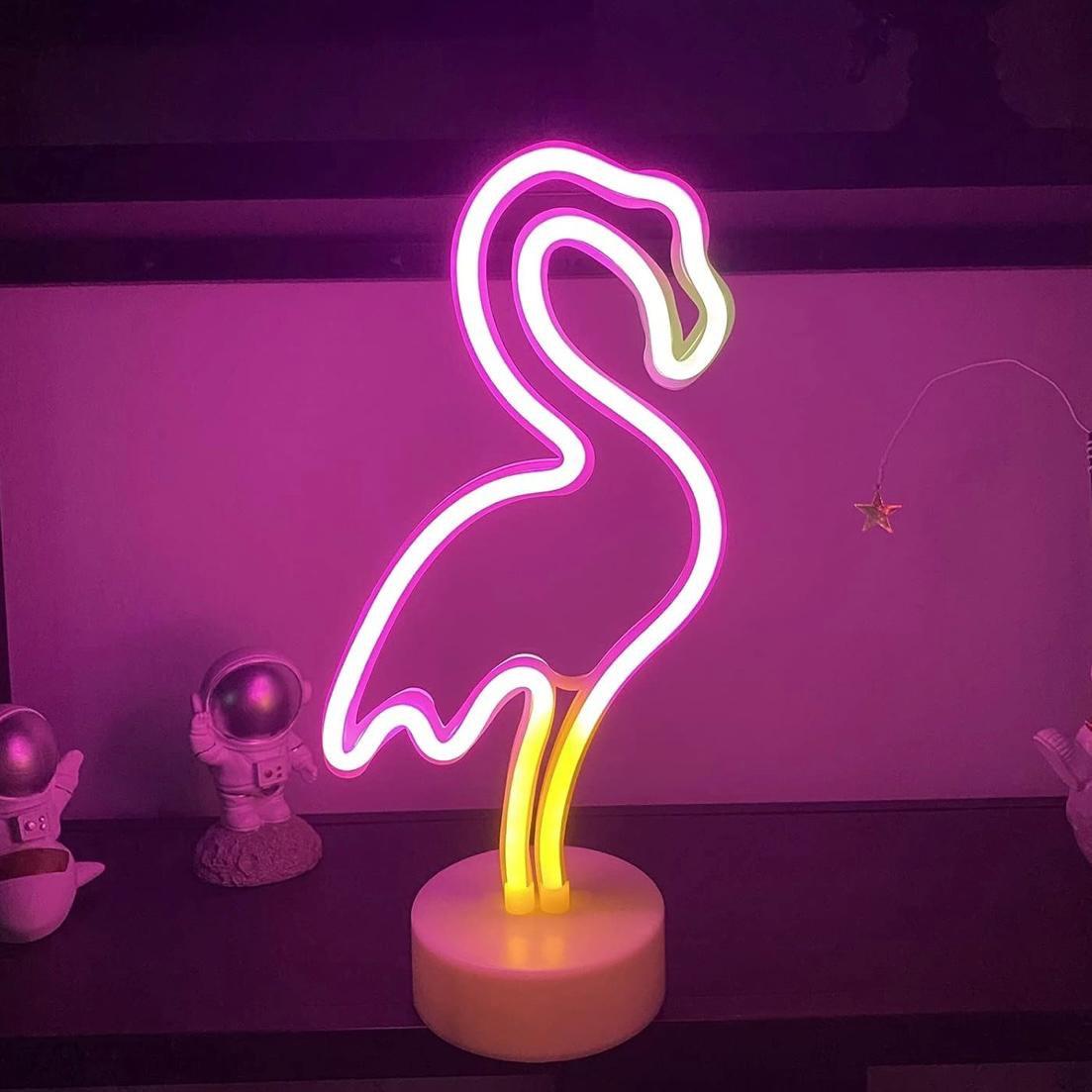 LED Neon Flamingo Licht