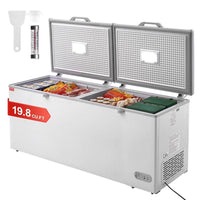 Gefriertruhe 561L mit 4 Körben Thermostat -28 bis -12°C