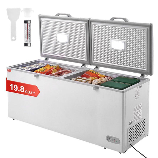 Gefriertruhe 561L mit 4 Körben Thermostat -28 bis -12°C
