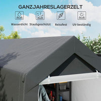 Lagerzelt Garage 3,6m wetterfest