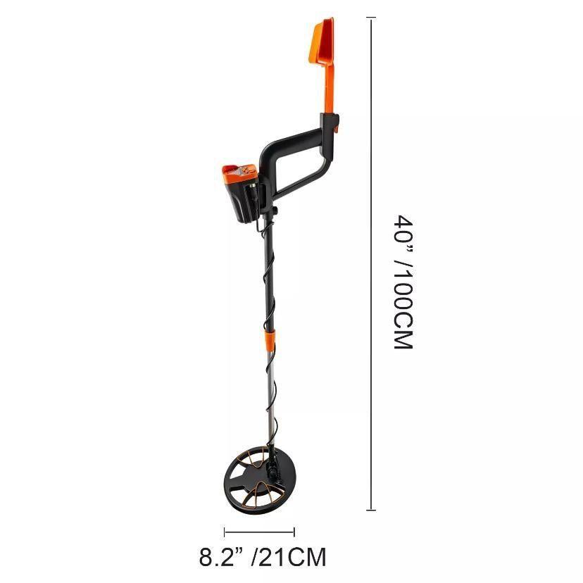 Profi Metalldetektor mit wasserdichter Suchsonde – ideal für Schatzsuche