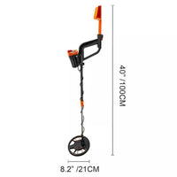 Profi Metalldetektor mit wasserdichter Suchsonde – ideal für Schatzsuche