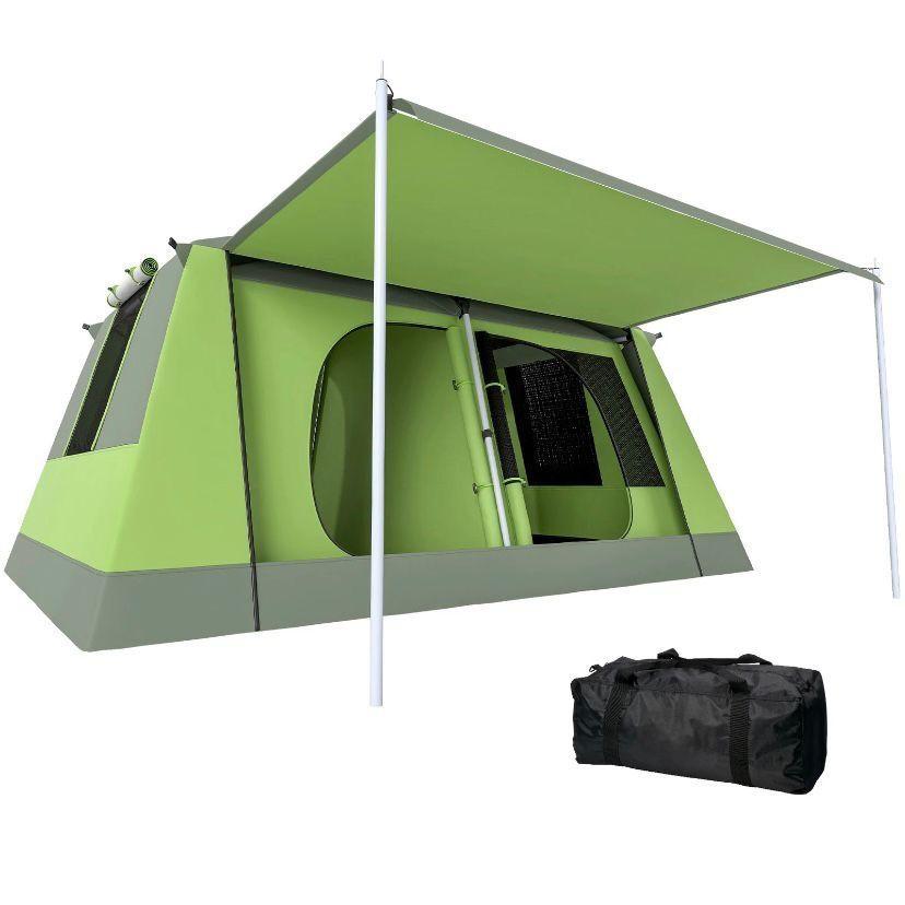 Familien-Campingzelt für 4–8 Personen mit 2 Kabinen & Wohnbereich