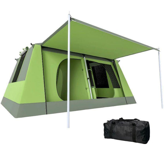 Familien-Campingzelt für 4–8 Personen mit 2 Kabinen & Wohnbereich