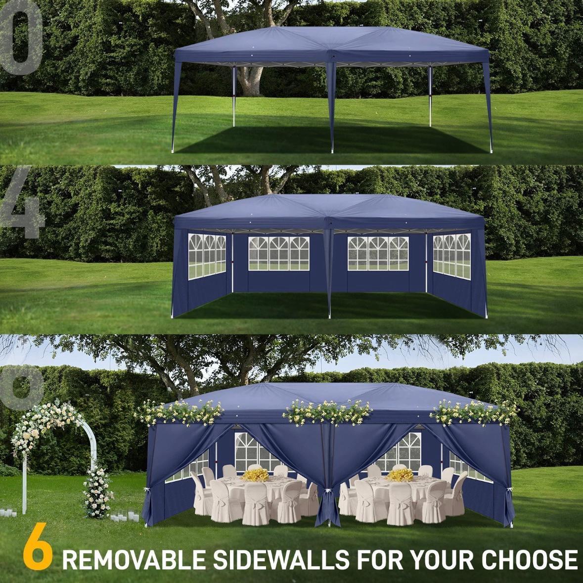 3×6 m Faltpavillon – Stabil, wetterfest & flexibel