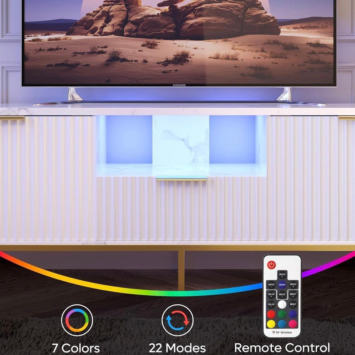 TV Schrank LED Lowboard
