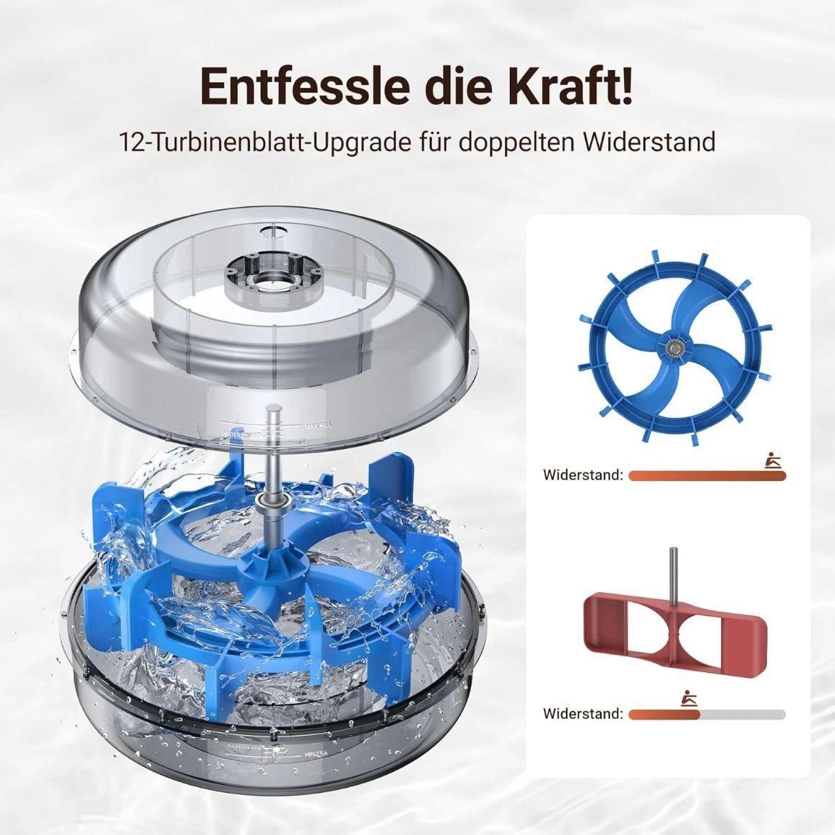 Wasser-Rudergerät aus Hartholz