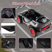 Elektrisches Kinderauto 12V mit Fernbedienung, Licht & Musik – Kinderfahrzeug mit Federung