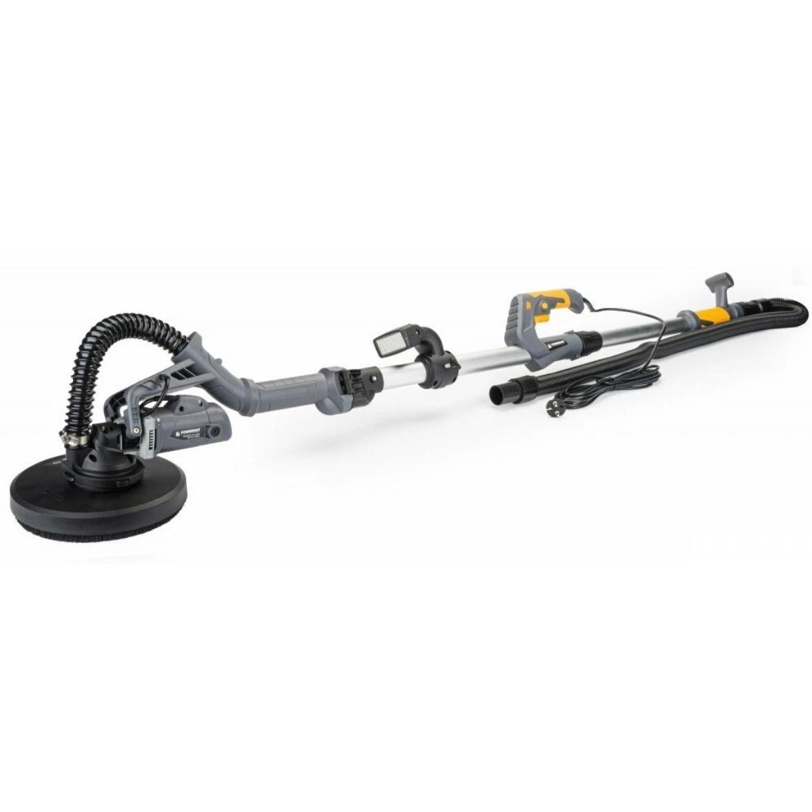 Wand- und Deckenschleifer 1450W mit LED, Teleskop & 2 Schleifköpfen