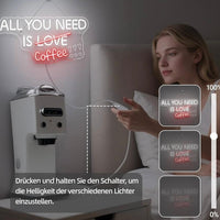 LED Neon Schild Coffee
