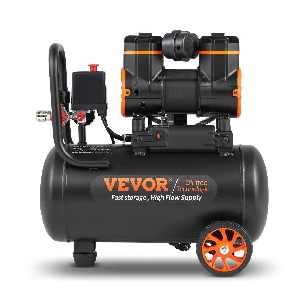 Luftkompressor 18L leise 900W ölfrei