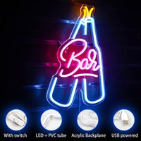 LED Neon Schild Bar