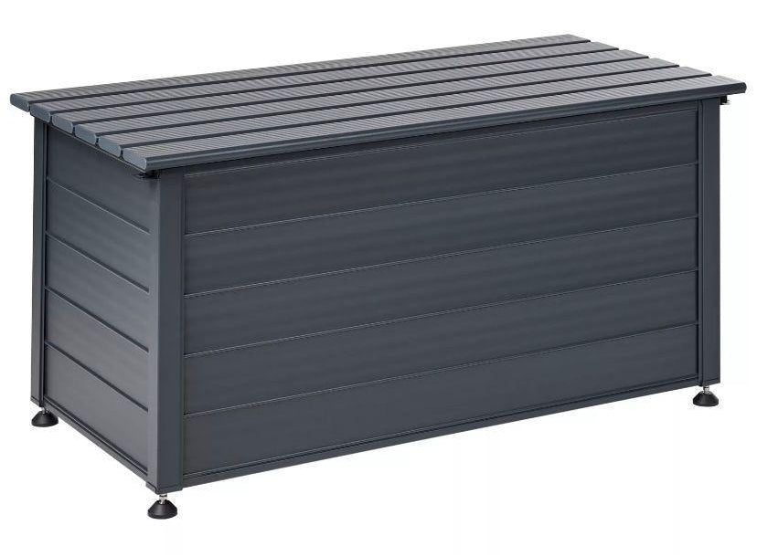 Gartentruhe Aufbewahrungsbox Gartenbox 300L Kunststoff Holzoptik