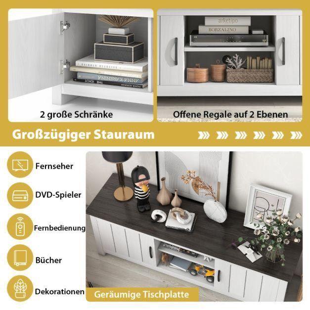 TV Schrank Kommode Kolzoptik