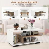 Couchtisch Holz 3 Ebenen