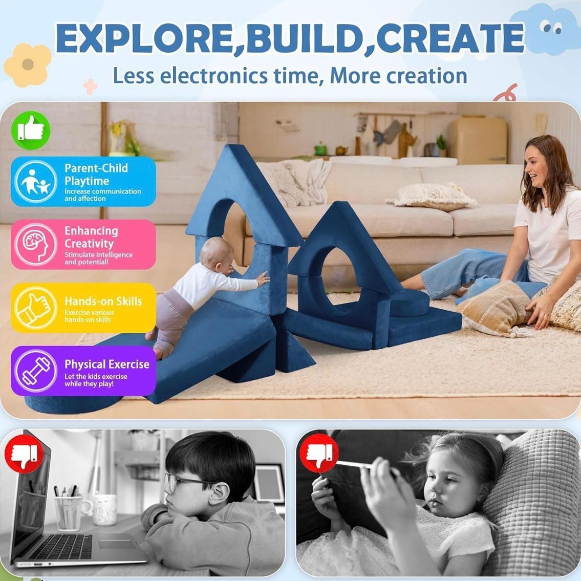 Modulares Kinderspielsofa Spiel- & Kuschellandschaft