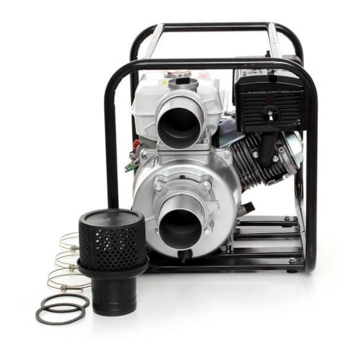 Benzin-Wasserpumpe 2” 5,5PS leistungsstark & mobil