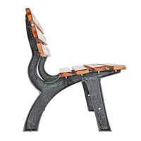 Gartenbank Holz Metall Parkbank Sitzbank Outdoor Terrasse