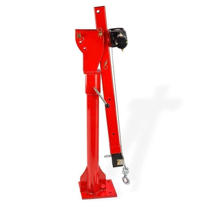 Fahrzeug Ladekran 300kg 12V Seilwinde 360°