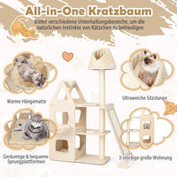 Kratzbaum Katzenbaum Katzenhöhle 155cm