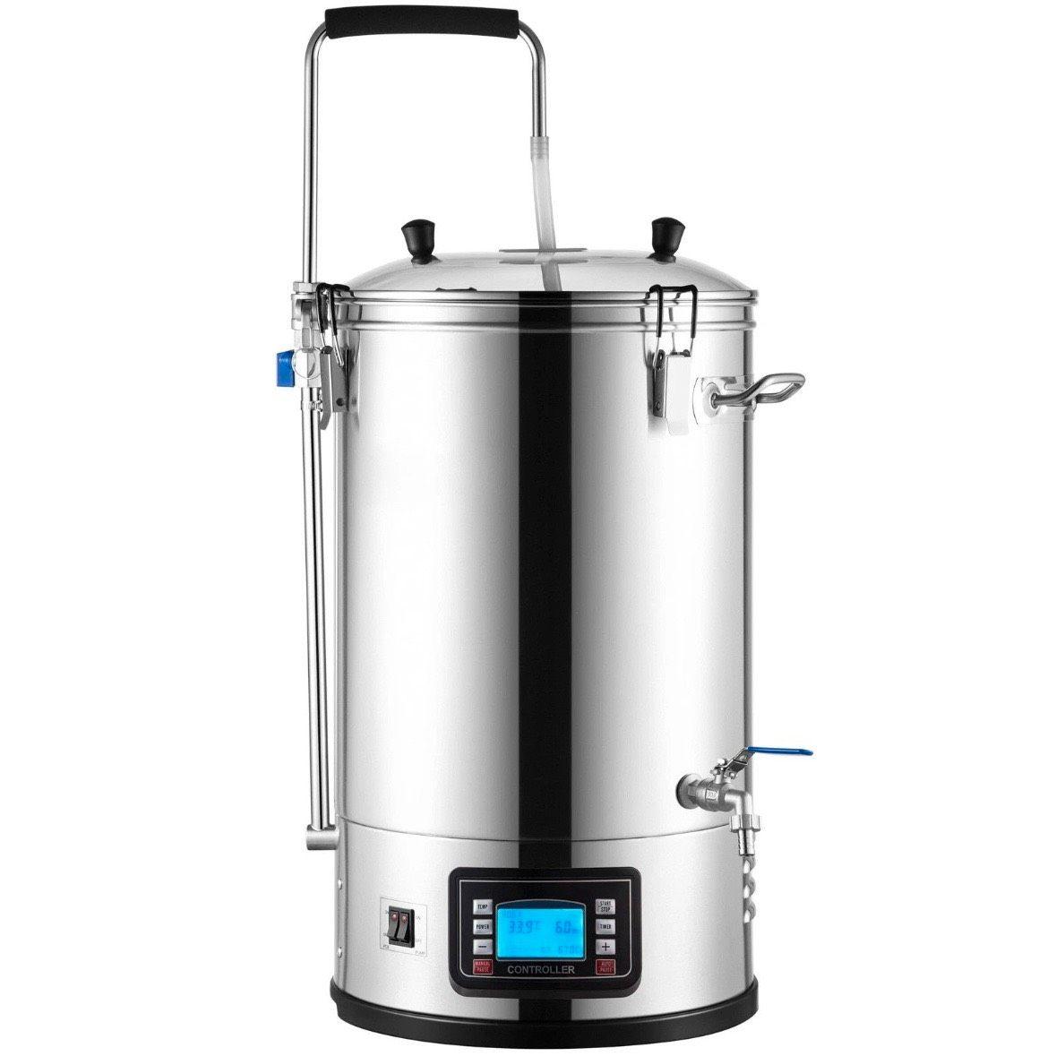 Bierbrauanlage Edelstahl 30L Braukessel Homebrew LCD Komplettset