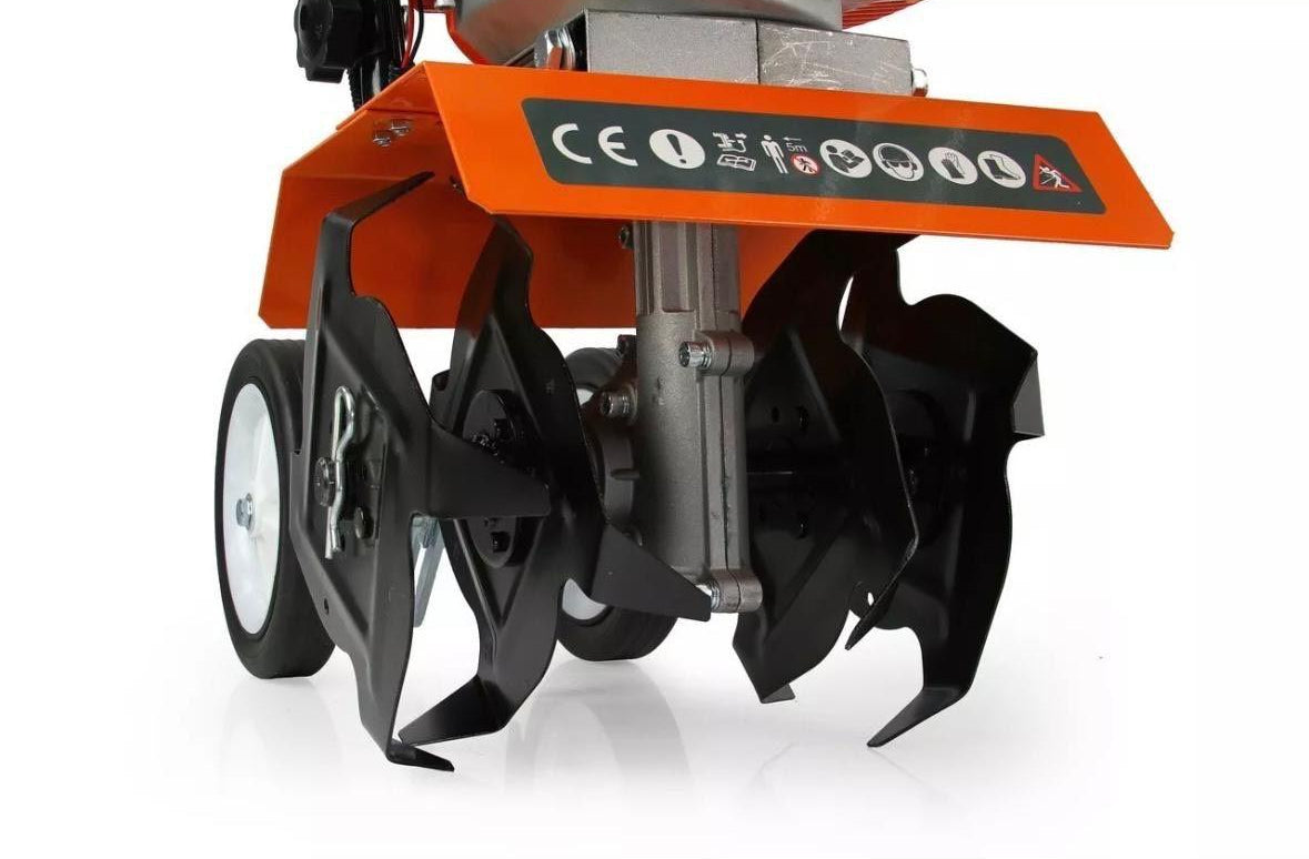 Benzin-Motorhacke 2-Takt 51,7ccm Gartenfräse 30cm