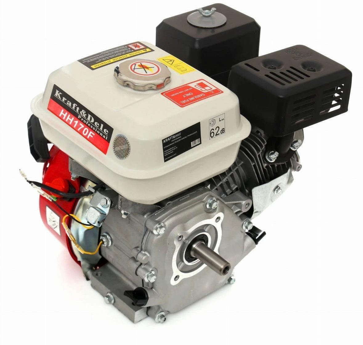 4-Takt-Benzinmotor 7PS Robuster OHV-Antriebsmotor