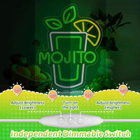 LED Neon Schild Mojito
