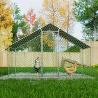 Freilaufgehege 3x1,5m Hühnerstall