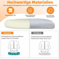 Ergonomischer Bürostuhl Schreibtischstuhl höhenverstellbar Rückenlehne