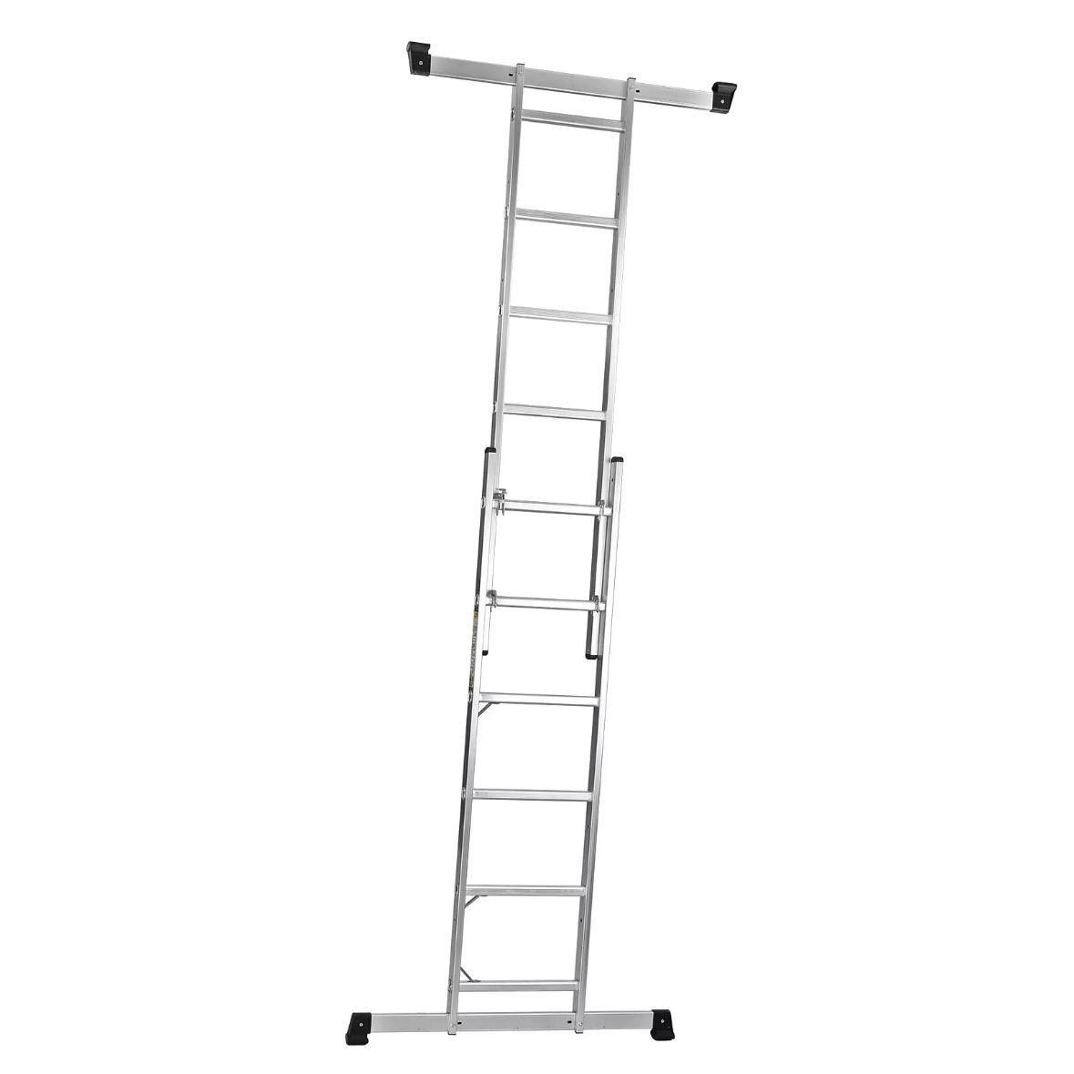3in1 Gerüstleiter Arbeitsplattform Alu