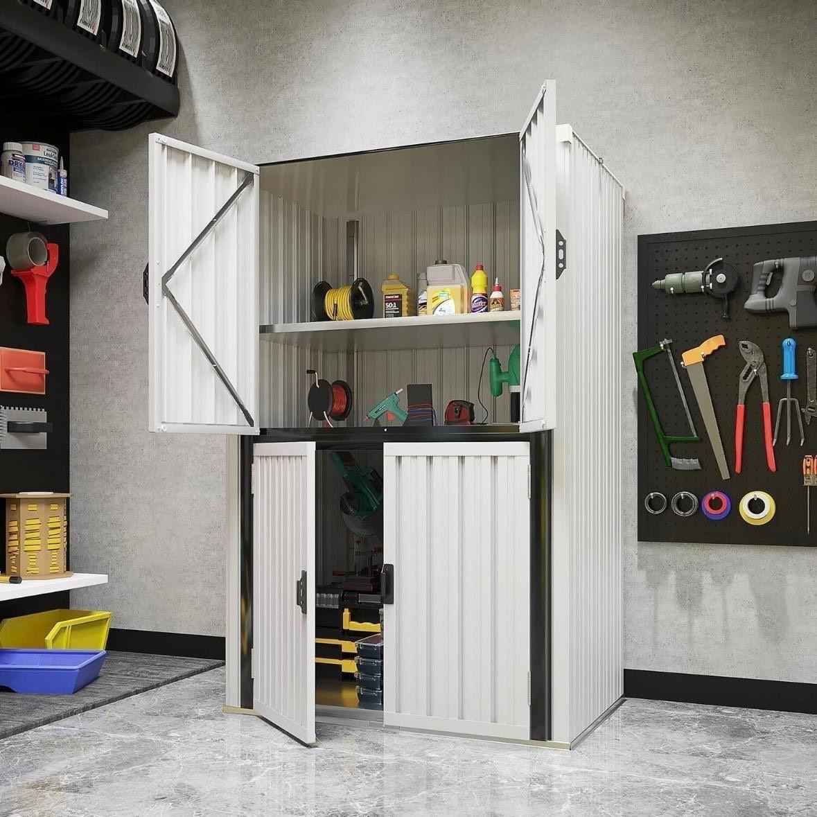 Gartenschrank Geräteschrank Metallschrank Schrank Gerätehaus