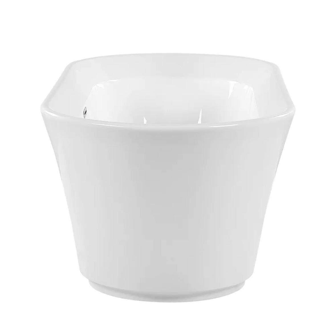 Freistehende Badewanne 170cm Weiß Acryl Oval mit Überlauf 220L