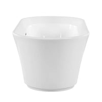 Freistehende Badewanne 170cm Weiß Acryl Oval mit Überlauf 220L