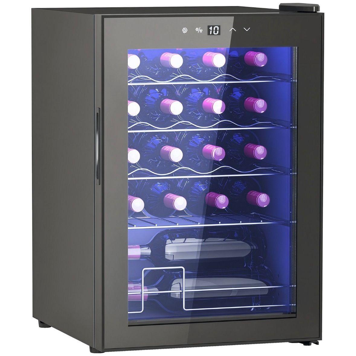 Weinkühlschrank 20 Flaschen 53L 5–18°C LED