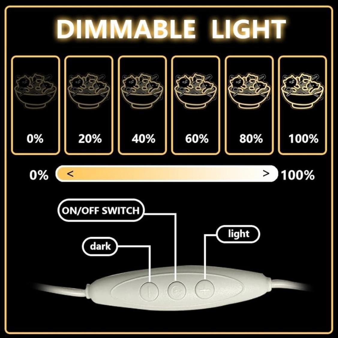 LED Neon Schild Katzen Ramen