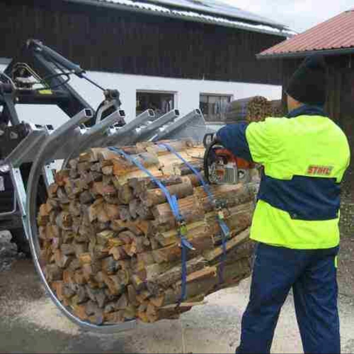 Holzbündelgerät feuerverzinkt Kaminholz
