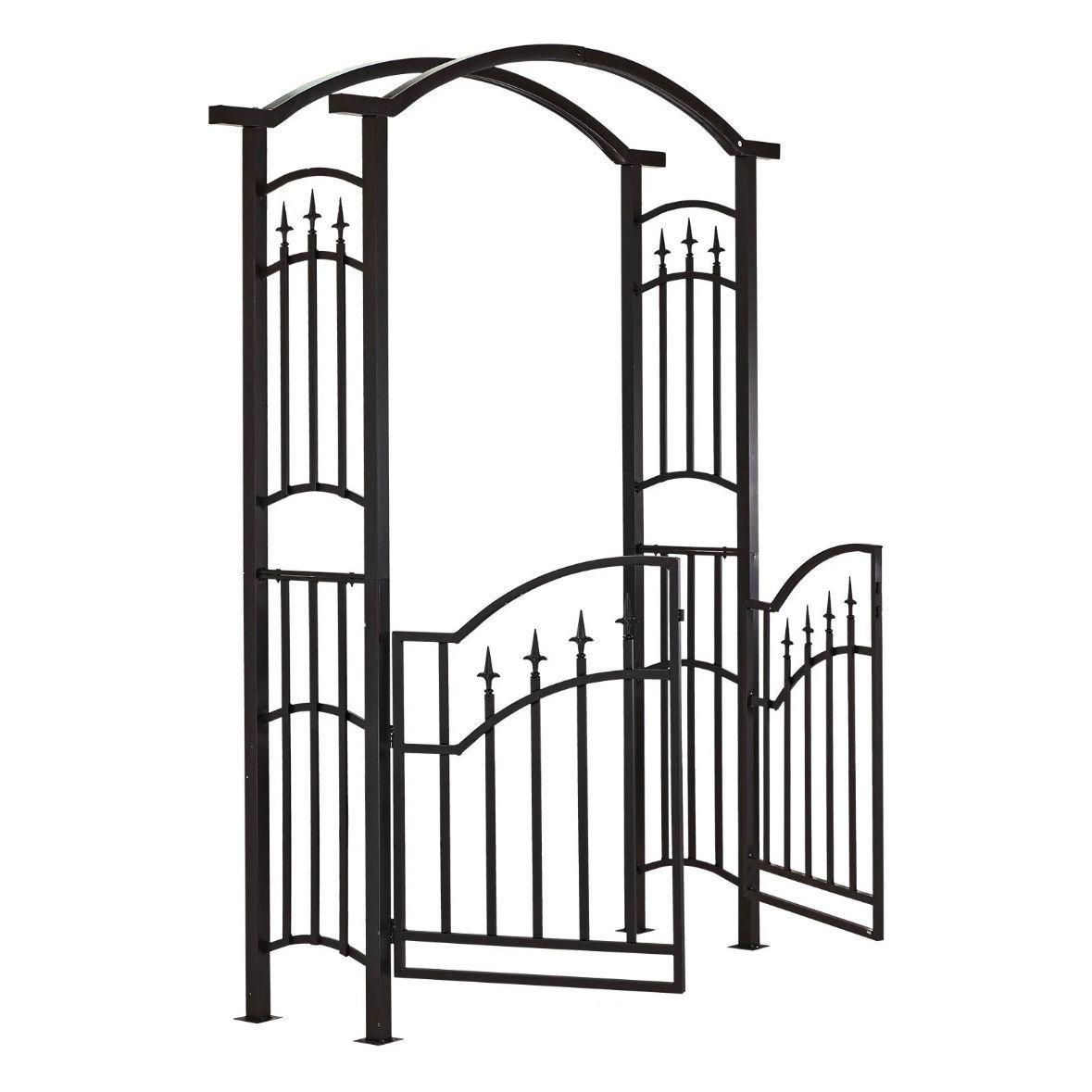 Rosenbogen Tor Metall Rankhilfe Gartenbogen Stecksystem