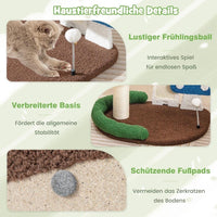 Kompakter Kratzbaum Pilzdesign Katzendeko Haustiere