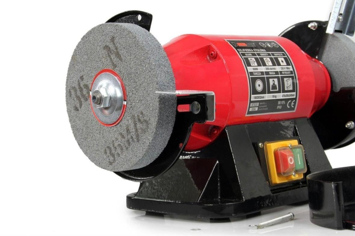Doppelschleifmaschine 1600W Industrie Schleifbock mit 2 Schleifsteinen