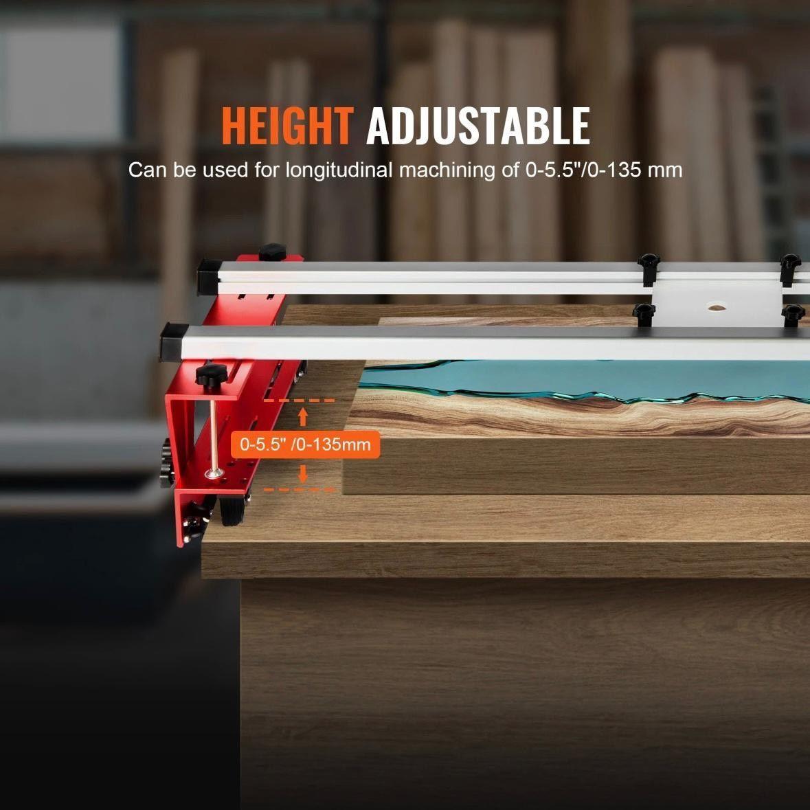 Frässchlitten Holz 1625mm Oberfräse