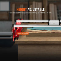 Frässchlitten Holz 1625mm Oberfräse