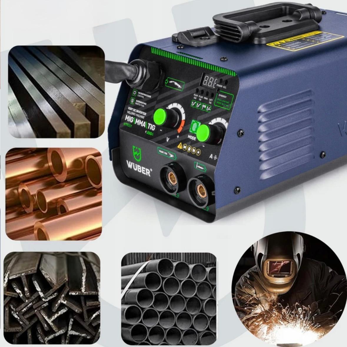 3in1 Inverter Schweißgerät MIG FLUX MMA TIG 200A
