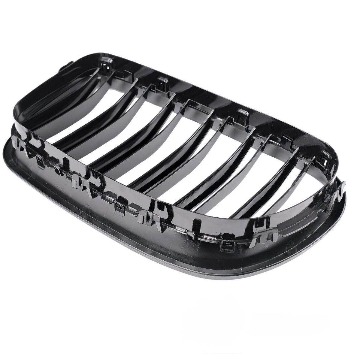 Kühlergrill Schwarz für BMW 5er F10 F11