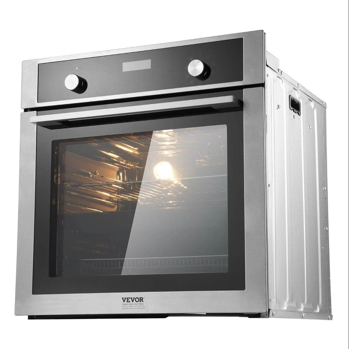 Elektrischer Einbau-Backofen 76L  3550W 9 Programme