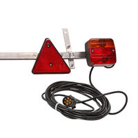 Anhängerbeleuchtung Set 7-polig 12V komplett mit Kabel & Rückleuchten