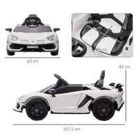 Lamborghini Aventador Kinder Elektroauto 12V mit Fernbedienung